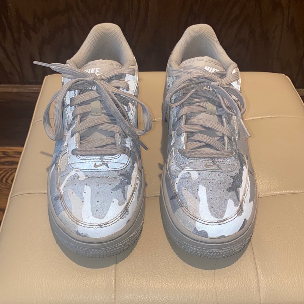 Nike Air Force One “Gray Reflective Camo”